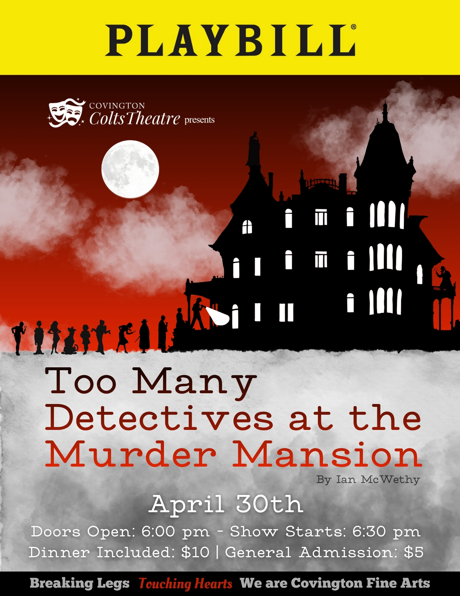 Too Many Detectives at the Murder Mansion