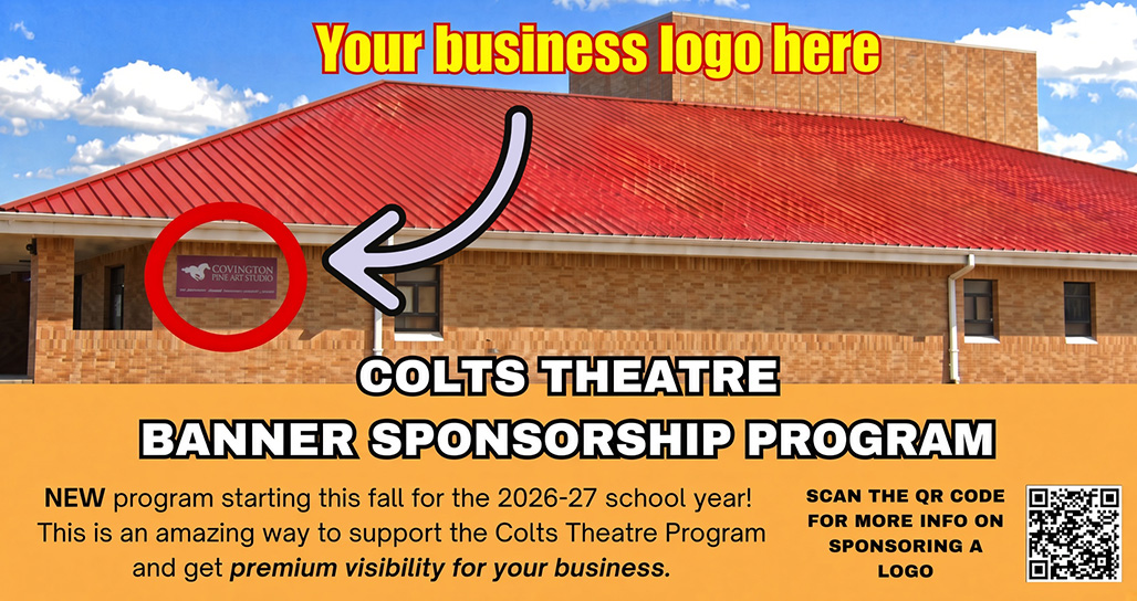 Colts Theater Banner Sponsorship Program